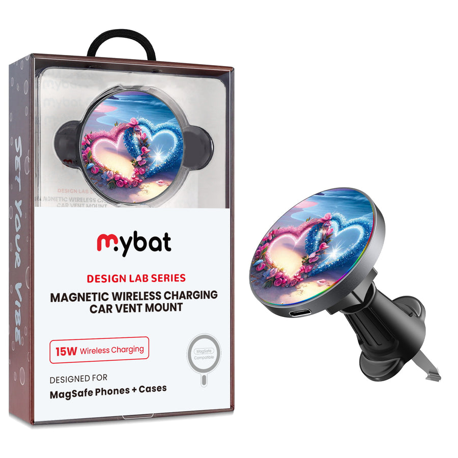 MyBat Design Lab Magnetic Wireless Charging Vent Mount - Black - Heart and Soul - MCGWIRC21BK-176-1.jpg