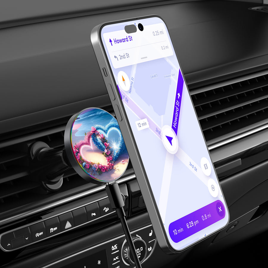 MyBat Design Lab Magnetic Wireless Charging Vent Mount - Black - Heart and Soul - MCGWIRC21BK-176-3.jpg