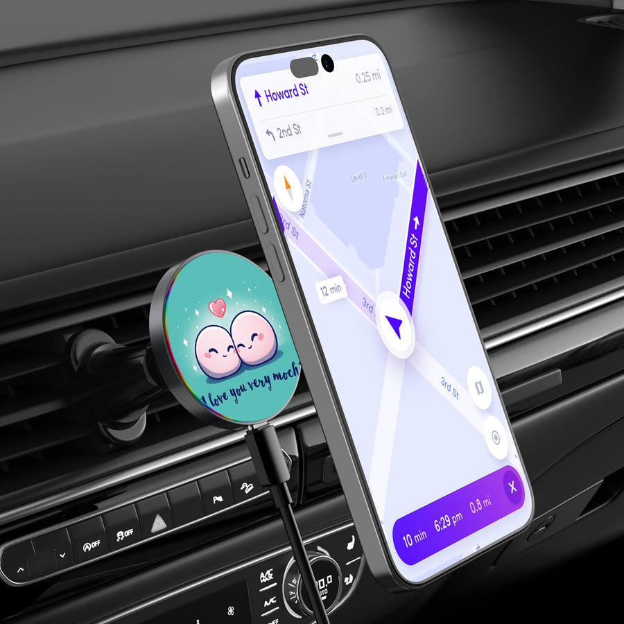 MyBat Design Lab Magnetic Wireless Charging Vent Mount - Black - Mochi Love - MCGWIRC21BK-211-3.jpg