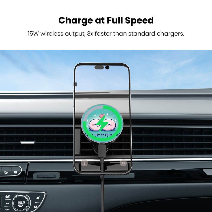 MyBat Design Lab Magnetic Wireless Charging Vent Mount - Black - Mochi Love - MCGWIRC21BK-211-5.jpg