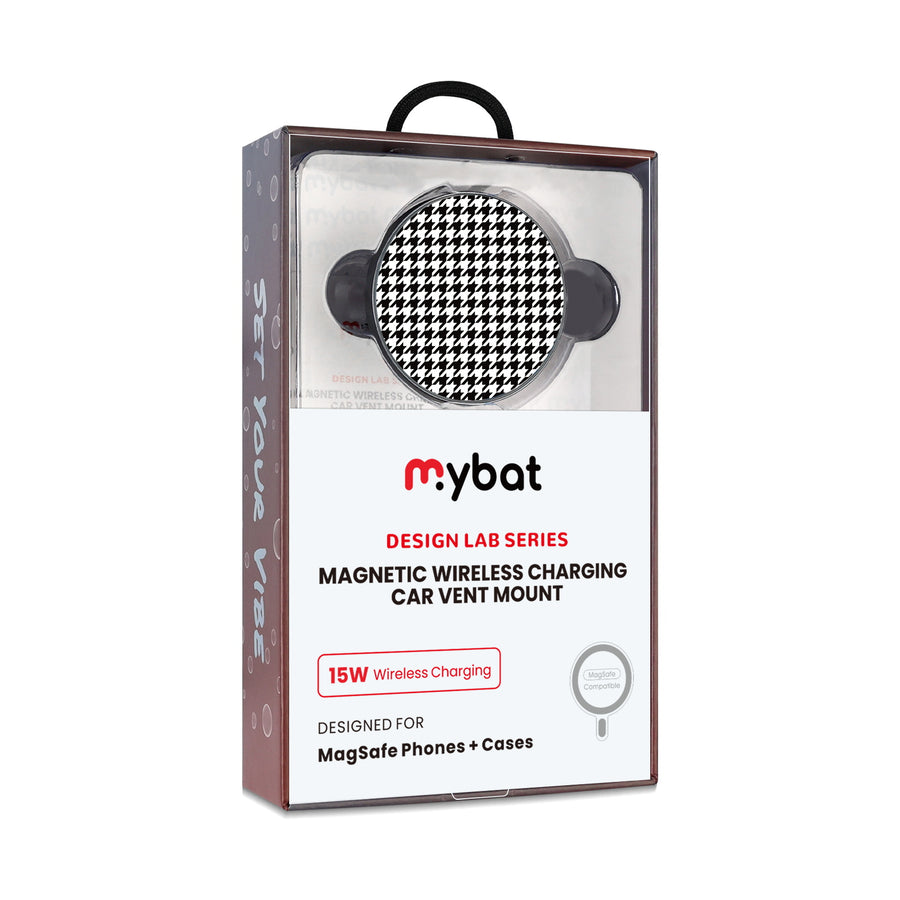 MyBat Design Lab Magnetic Wireless Charging Vent Mount - Black - Classic Houndstooth - MCGWIRC21BK-215-10.jpg