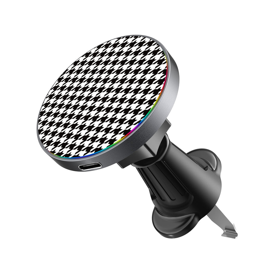 MyBat Design Lab Magnetic Wireless Charging Vent Mount - Black - Classic Houndstooth - MCGWIRC21BK-215-2.jpg