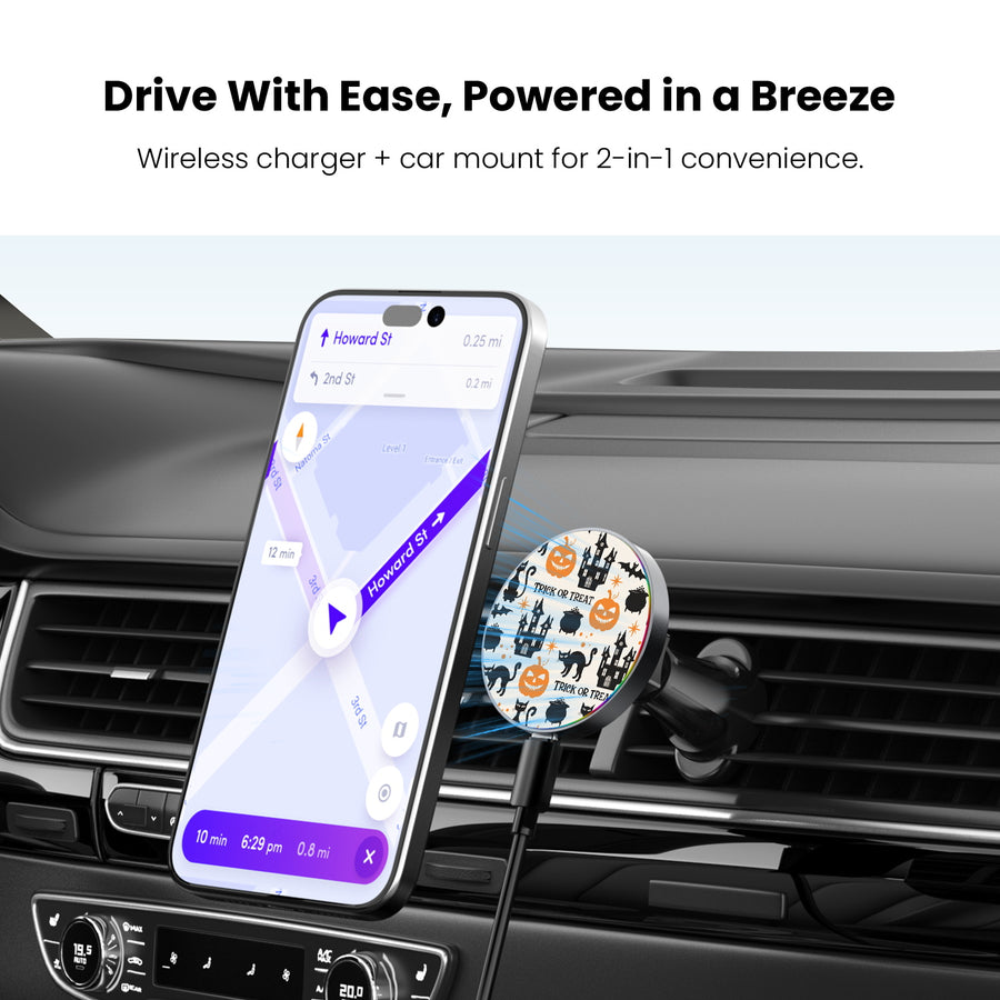 MyBat Design Lab Magnetic Wireless Charging Vent Mount - Black - Trick or Treat - MCGWIRC21BK-221-4.jpg