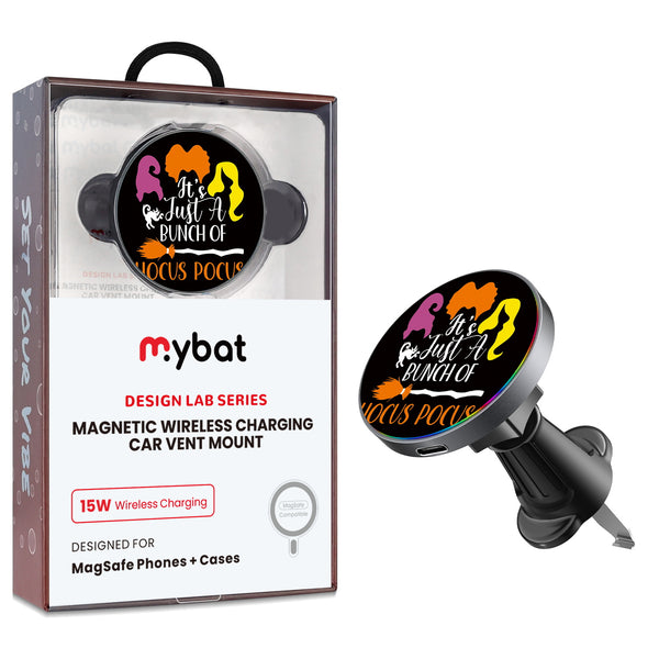 MyBat Design Lab Magnetic Wireless Charging Vent Mount - Black - Hocus Pocus - MCGWIRC21BK-226-1.jpg
