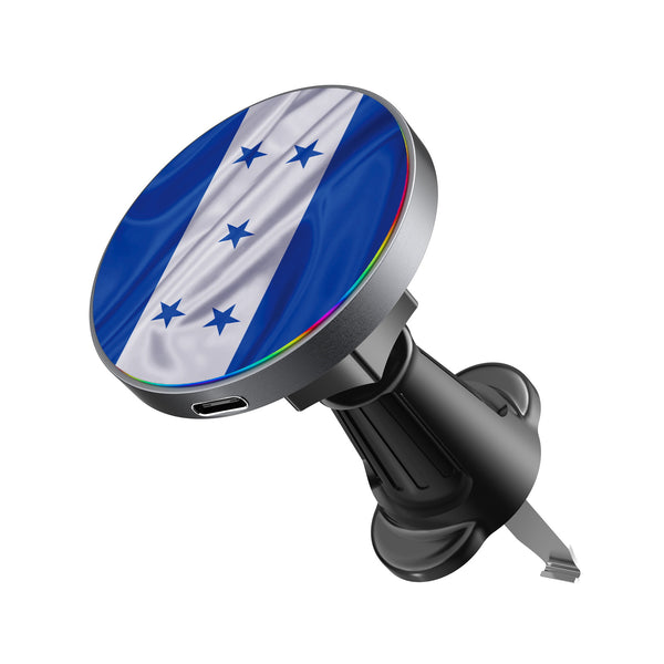 MyBat Design Lab Magnetic Wireless Charging Vent Mount - Black - Honduras Flag - MCGWIRC21BK-259-2.jpg