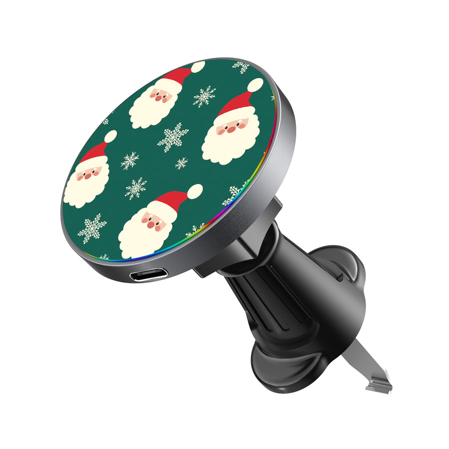 MyBat Design Lab Magnetic Wireless Charging Vent Mount - Black - Jolly Saint Nick - MCGWIRC21BK-271-2.jpg