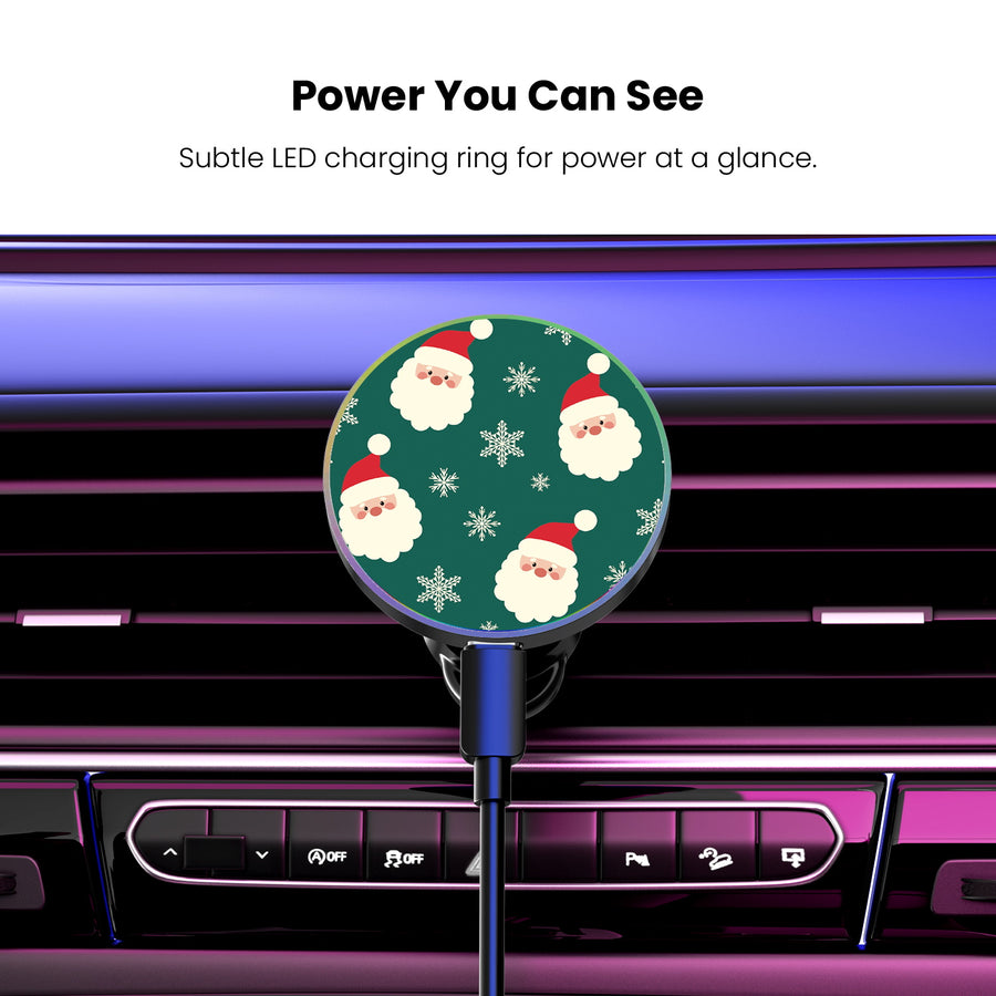 MyBat Design Lab Magnetic Wireless Charging Vent Mount - Black - Jolly Saint Nick - MCGWIRC21BK-271-8.jpg