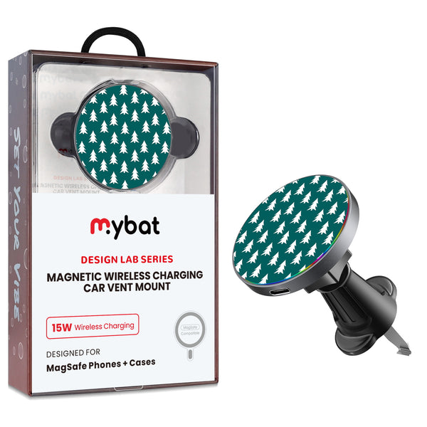 MyBat Design Lab Magnetic Wireless Charging Vent Mount - Black - Evergreen Forest - MCGWIRC21BK-278-1.jpg