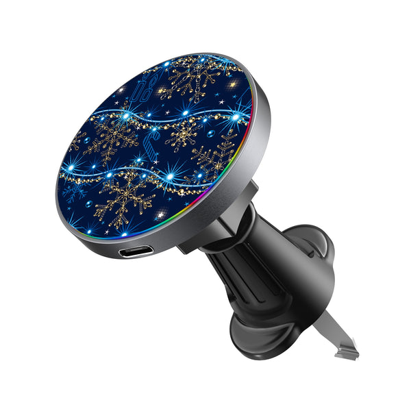 MyBat Design Lab Magnetic Wireless Charging Vent Mount - Black - Snowflake Twinkle - MCGWIRC21BK-285-2.jpg