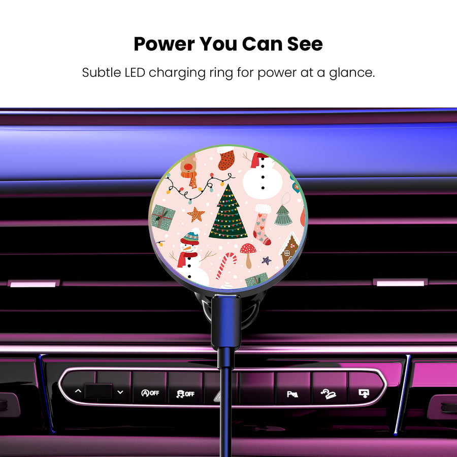 MyBat Design Lab Magnetic Wireless Charging Vent Mount - Black - Holly Jolly Time - MCGWIRC21BK-288-8.jpg