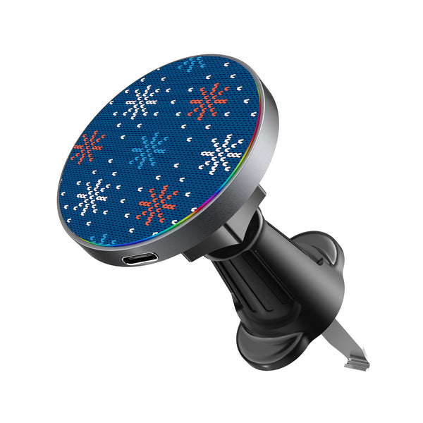 MyBat Design Lab Magnetic Wireless Charging Vent Mount - Black - Winter Sweater - MCGWIRC21BK-303-2.jpg