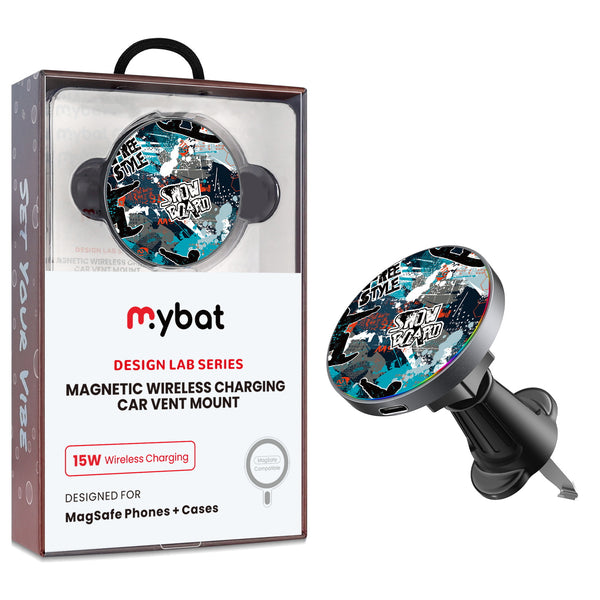 MyBat Design Lab Magnetic Wireless Charging Vent Mount - Black - Shredding Freestyle - MCGWIRC21BK-326-1.jpg