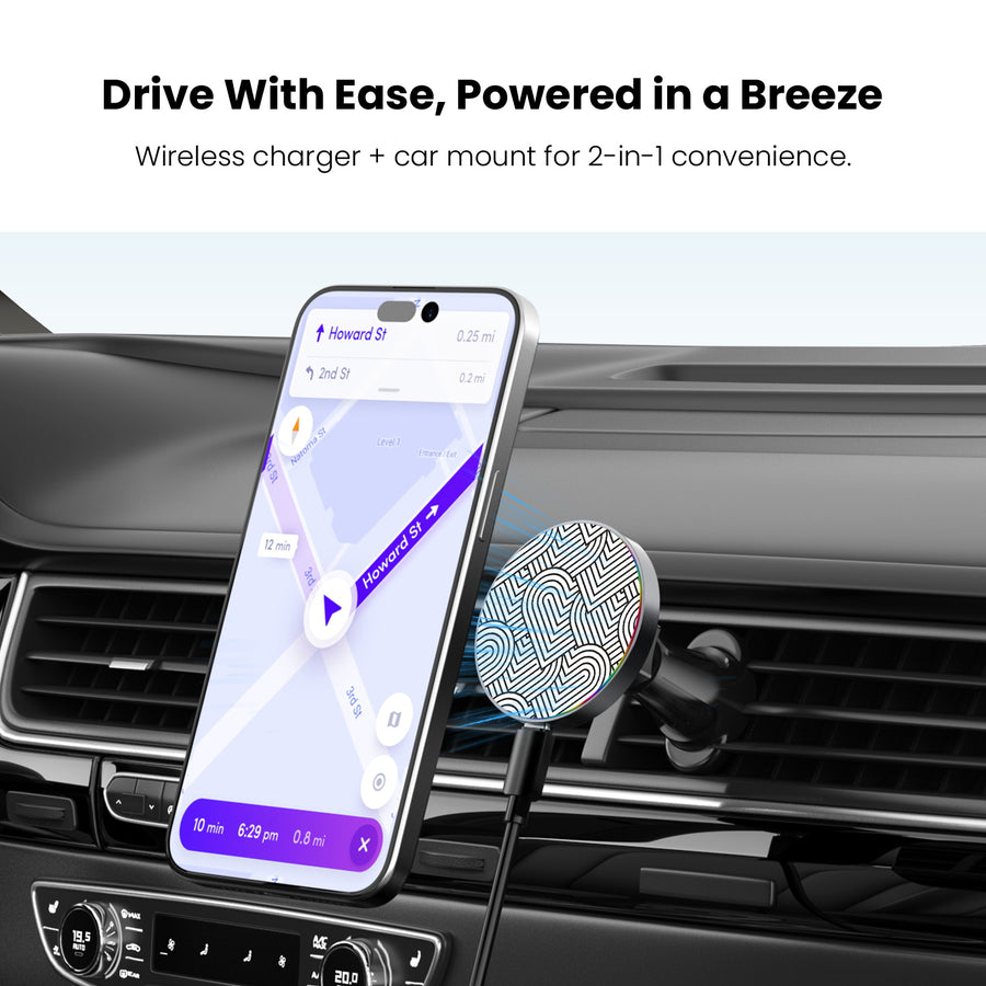 MyBat Design Lab Magnetic Wireless Charging Vent Mount - Black - Hearts Aligned - MCGWIRC21BK-331-4.jpg