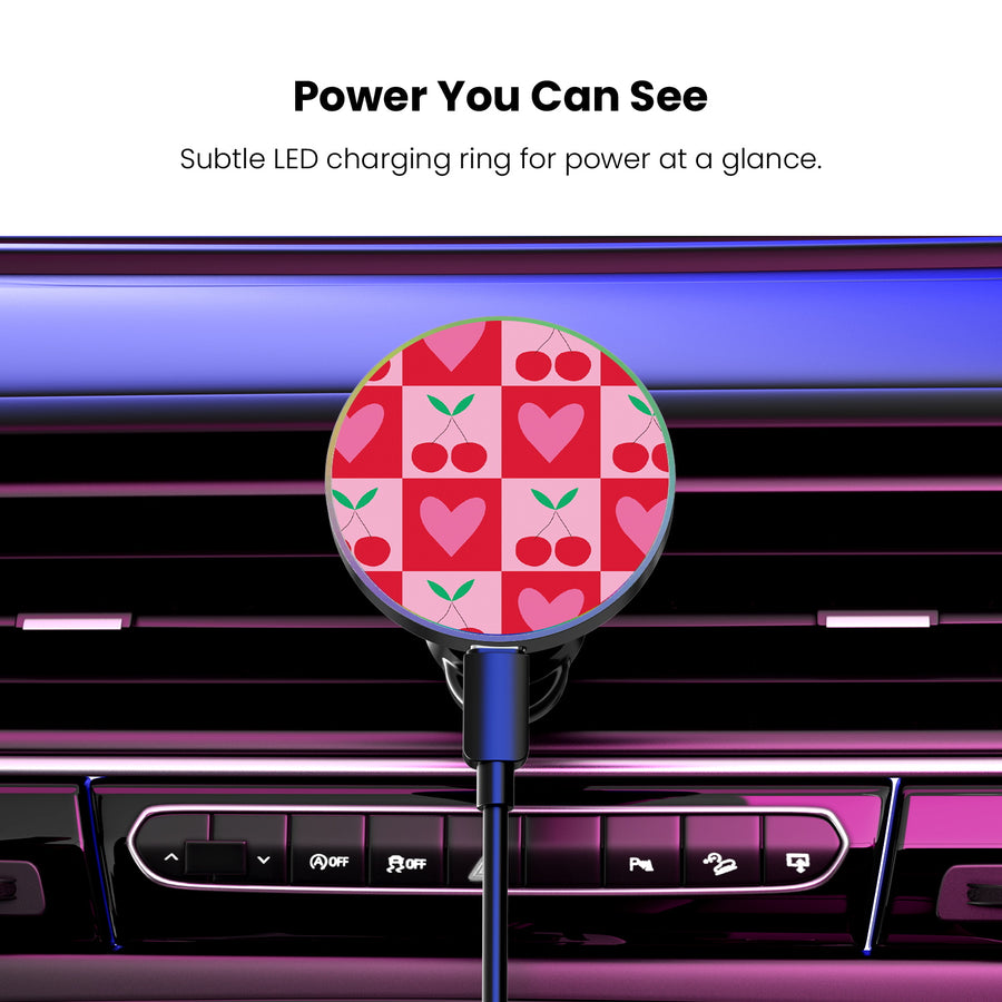MyBat Design Lab Magnetic Wireless Charging Vent Mount - Black - Cherry Hearts - MCGWIRC21BK-334-8.jpg