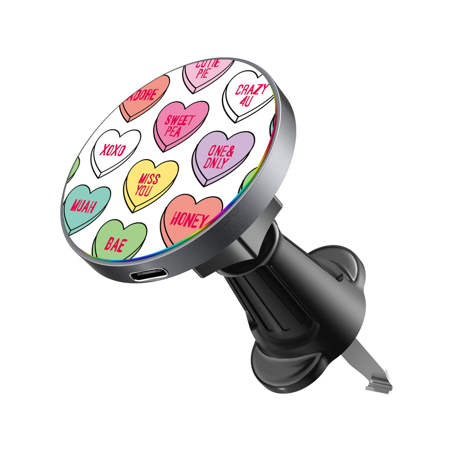 MyBat Design Lab Magnetic Wireless Charging Vent Mount - Black - Sweet Hearts - MCGWIRC21BK-337-2.jpg