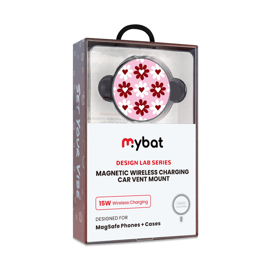 MyBat Design Lab Magnetic Wireless Charging Vent Mount - Black - Love in Bloom - MCGWIRC21BK-341-10.jpg