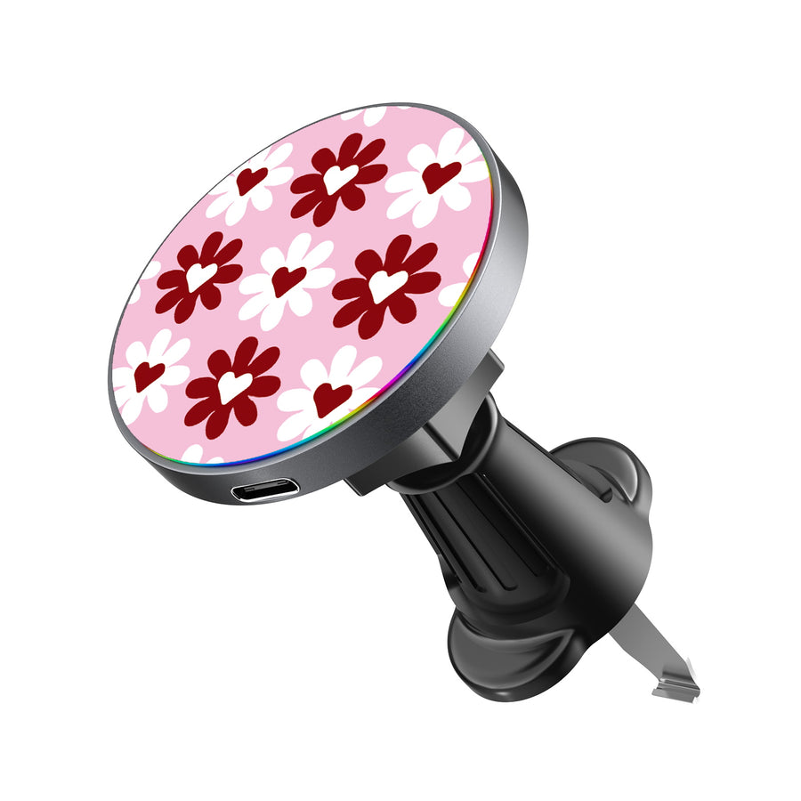 MyBat Design Lab Magnetic Wireless Charging Vent Mount - Black - Love in Bloom - MCGWIRC21BK-341-2.jpg