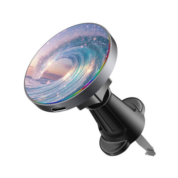 MyBat Design Lab Magnetic Wireless Charging Vent Mount - Black - Dreamy Waves - MCGWIRC21BK-379-2.jpg