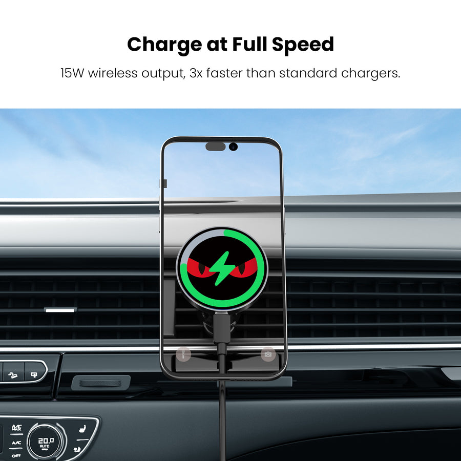 MyBat Design Lab Magnetic Wireless Charging Vent Mount - Black - Red Eyes - MCGWIRC21BK-400-5.jpg