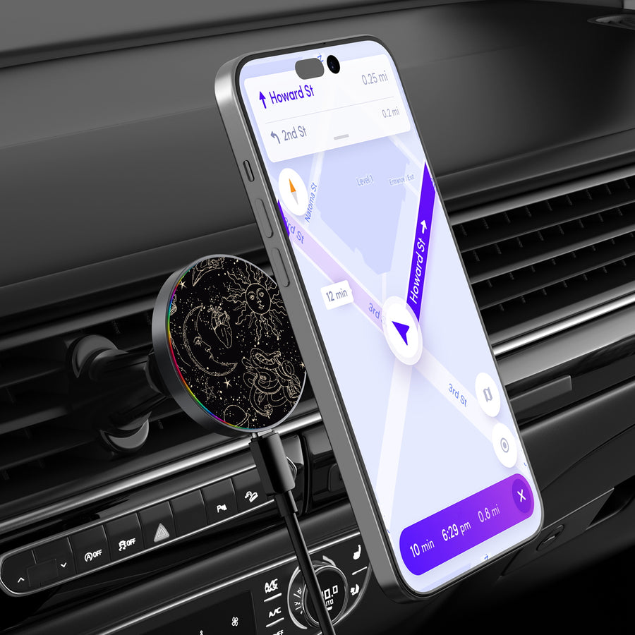 MyBat Design Lab Magnetic Wireless Charging Vent Mount - Black - Mystic Elements - MCGWIRC21BK-412-3.jpg