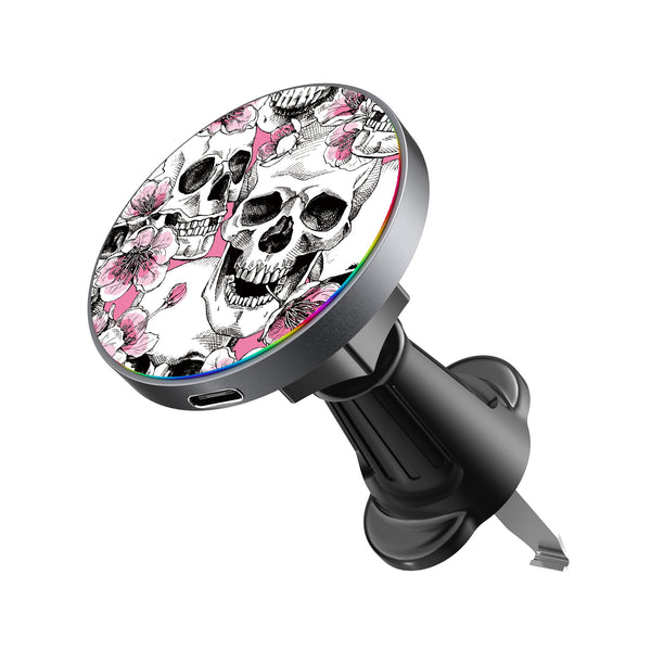 MyBat Design Lab Magnetic Wireless Charging Vent Mount - Black - Death Blooms - MCGWIRC21BK-419-2.jpg