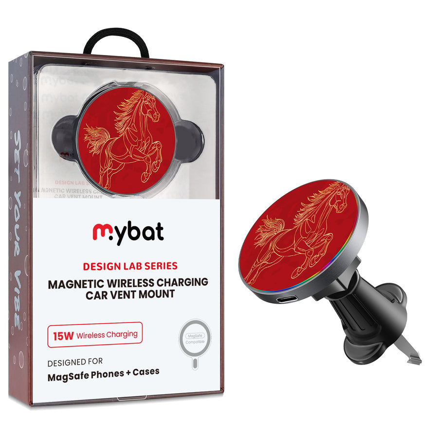 MyBat Design Lab Magnetic Wireless Charging Vent Mount - Black - Fire Horse - MCGWIRC21BK-460-1.jpg