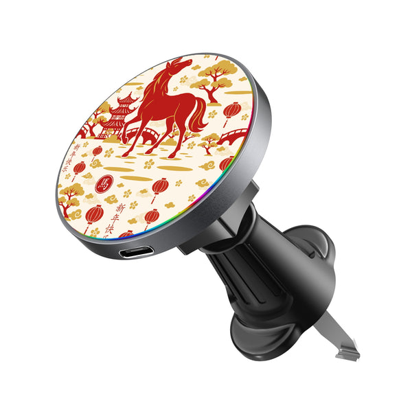 MyBat Design Lab Magnetic Wireless Charging Vent Mount - Black - Year of the Horse - MCGWIRC21BK-461-2.jpg