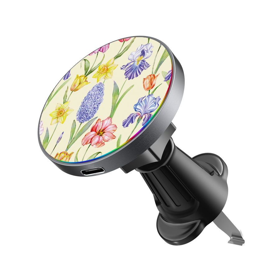 MyBat Design Lab Magnetic Wireless Charging Vent Mount - Black - Spring Has Sprung - MCGWIRC21BK-467-2.jpg