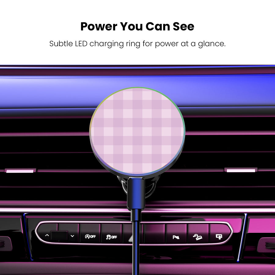 MyBat Design Lab Magnetic Wireless Charging Vent Mount - Black - Purple Plaid - MCGWIRC21BK-483-8.jpg