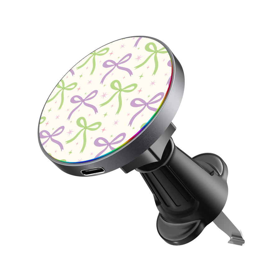 MyBat Design Lab Magnetic Wireless Charging Vent Mount - Black - Blooming Bows - MCGWIRC21BK-493-2.jpg