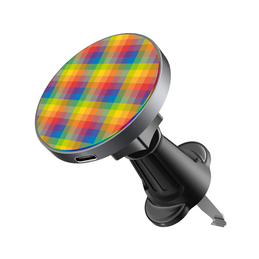 MyBat Design Lab Magnetic Wireless Charging Vent Mount - Black - Pixel Pride - MCGWIRC21BK-501-2.jpg