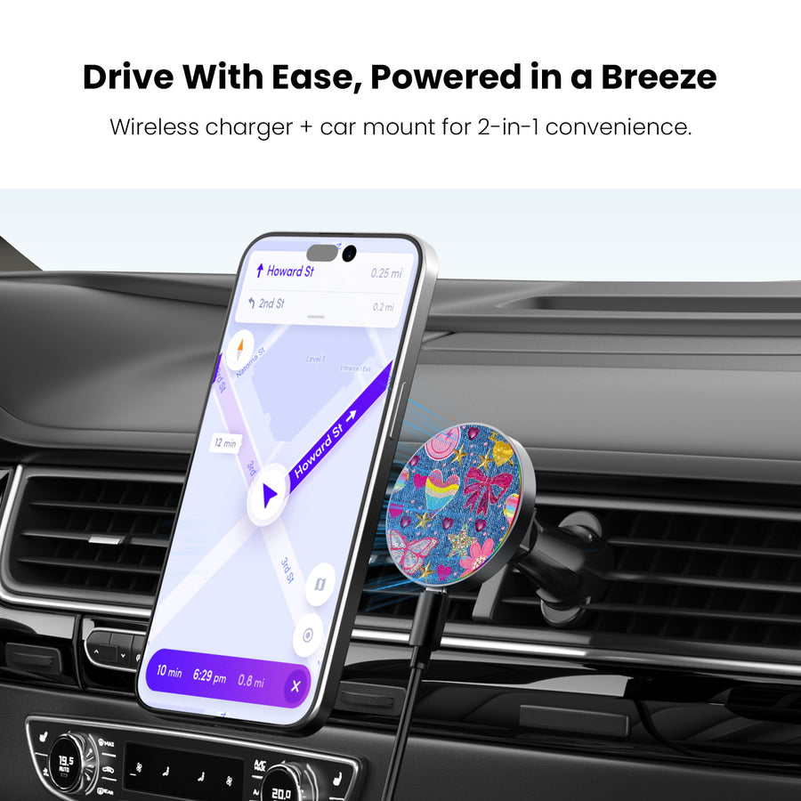 MyBat Design Lab Magnetic Wireless Charging Vent Mount - Black - Denim Daze - MCGWIRC21BK-528-4.JPG