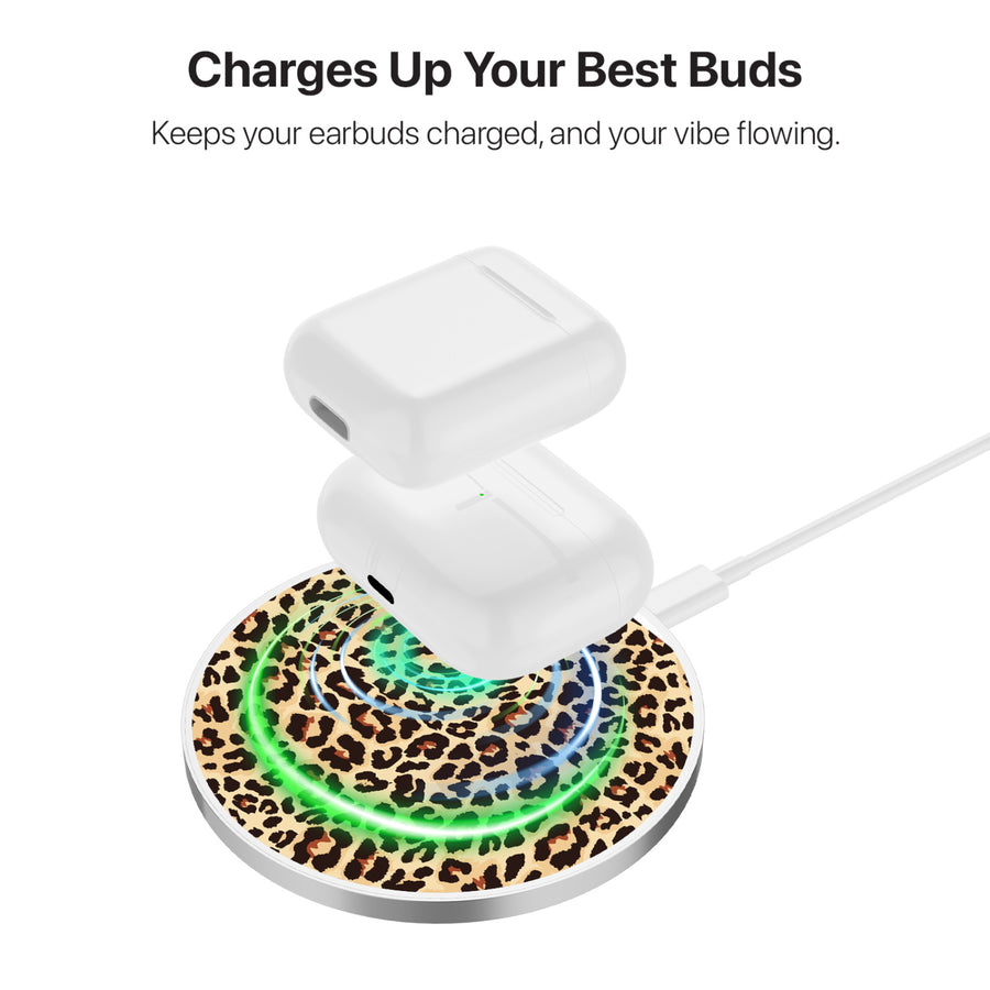 MyBat Design Lab Series Wireless Charging Pad - Silver - Leopard Print - MCGWIRC22SL-005-6.jpg