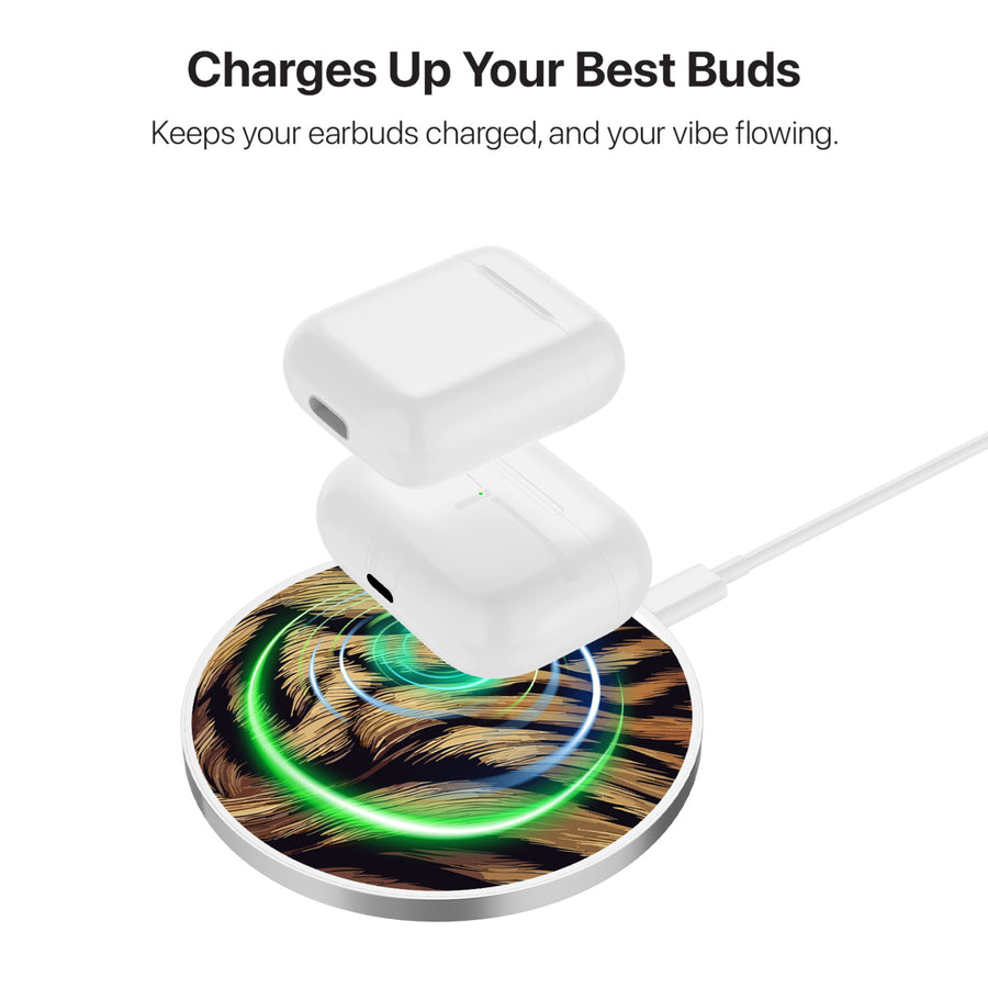 MyBat Design Lab Series Wireless Charging Pad - Silver - Tiger Fur - MCGWIRC22SL-006-6.jpg
