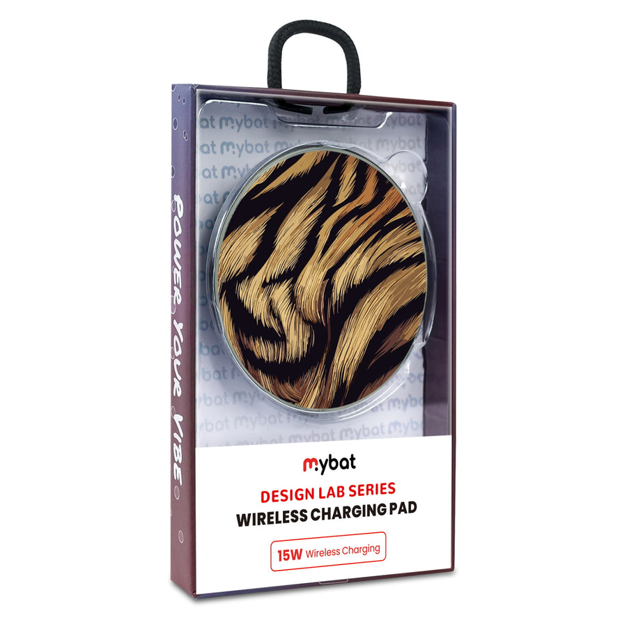 MyBat Design Lab Series Wireless Charging Pad - Silver - Tiger Fur - MCGWIRC22SL-006-9.jpg