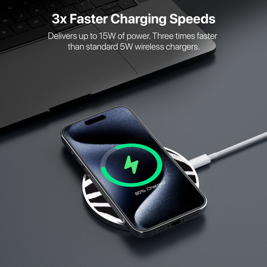 MyBat Design Lab Series Wireless Charging Pad - Silver - Zebra Print - MCGWIRC22SL-009-5.jpg