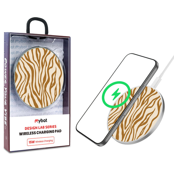 MyBat Design Lab Series Wireless Charging Pad - Silver - Tiger Stripes - MCGWIRC22SL-011-1.jpg