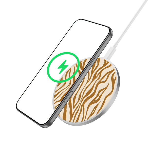 MyBat Design Lab Series Wireless Charging Pad - Silver - Tiger Stripes - MCGWIRC22SL-011-2.jpg