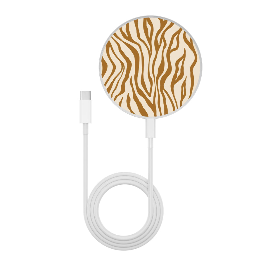 MyBat Design Lab Series Wireless Charging Pad - Silver - Tiger Stripes - MCGWIRC22SL-011-3.jpg