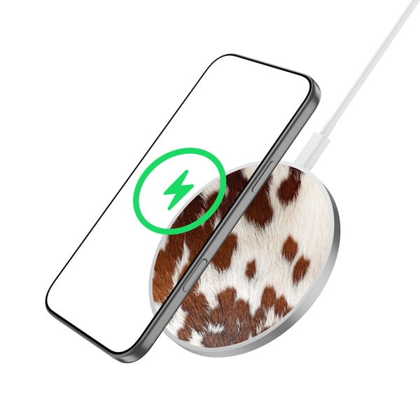 MyBat Design Lab Series Wireless Charging Pad - Silver - Cow Fur - MCGWIRC22SL-013-2.jpg