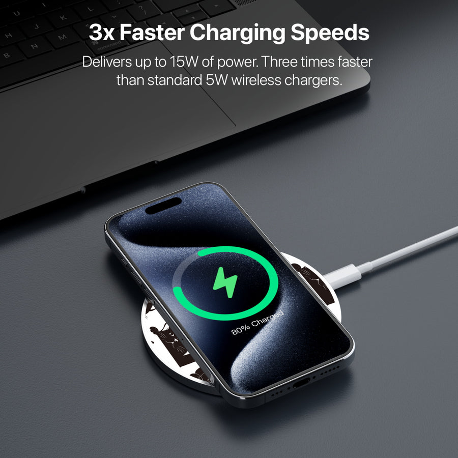 MyBat Design Lab Series Wireless Charging Pad - Silver - Black Cats - MCGWIRC22SL-017-5.jpg