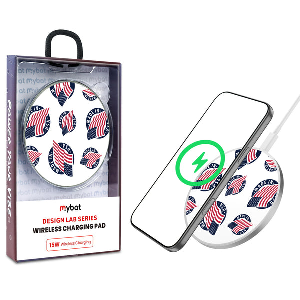 MyBat Design Lab Series Wireless Charging Pad - Silver - Made in the USA - MCGWIRC22SL-039-1.jpg