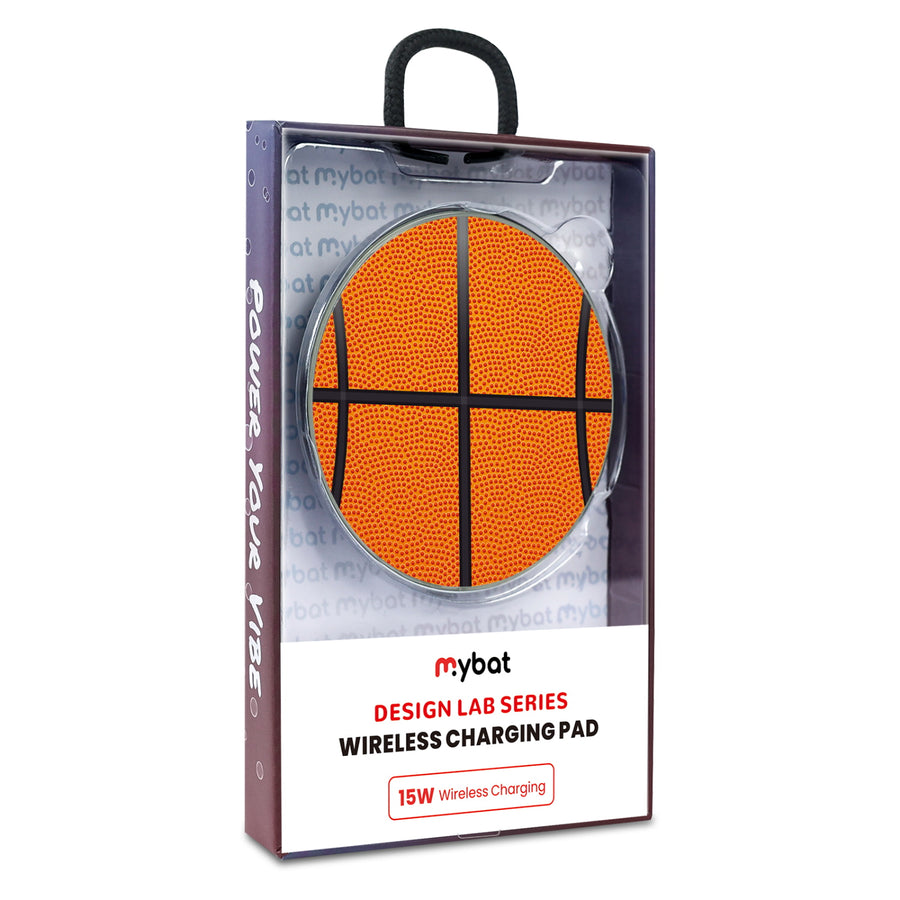 MyBat Design Lab Series Wireless Charging Pad - Silver - Basketball - MCGWIRC22SL-087-9.jpg