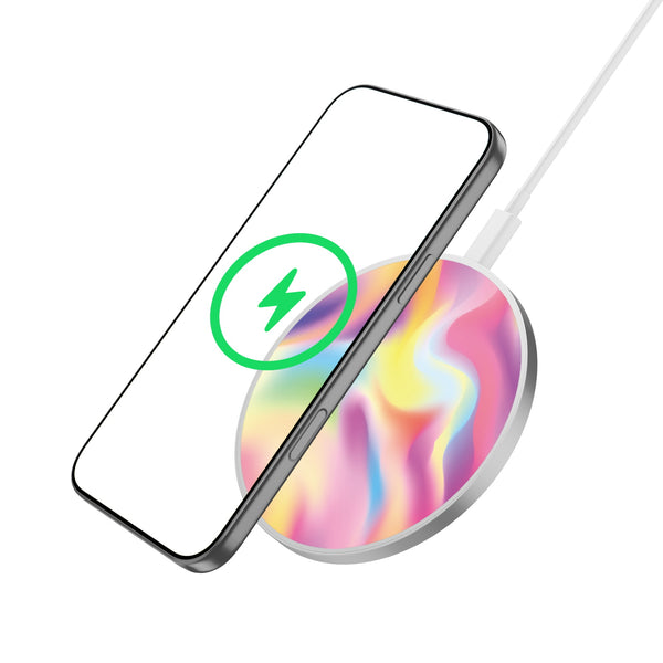 MyBat Design Lab Series Wireless Charging Pad - Silver - Iridescent - MCGWIRC22SL-101-2.jpg