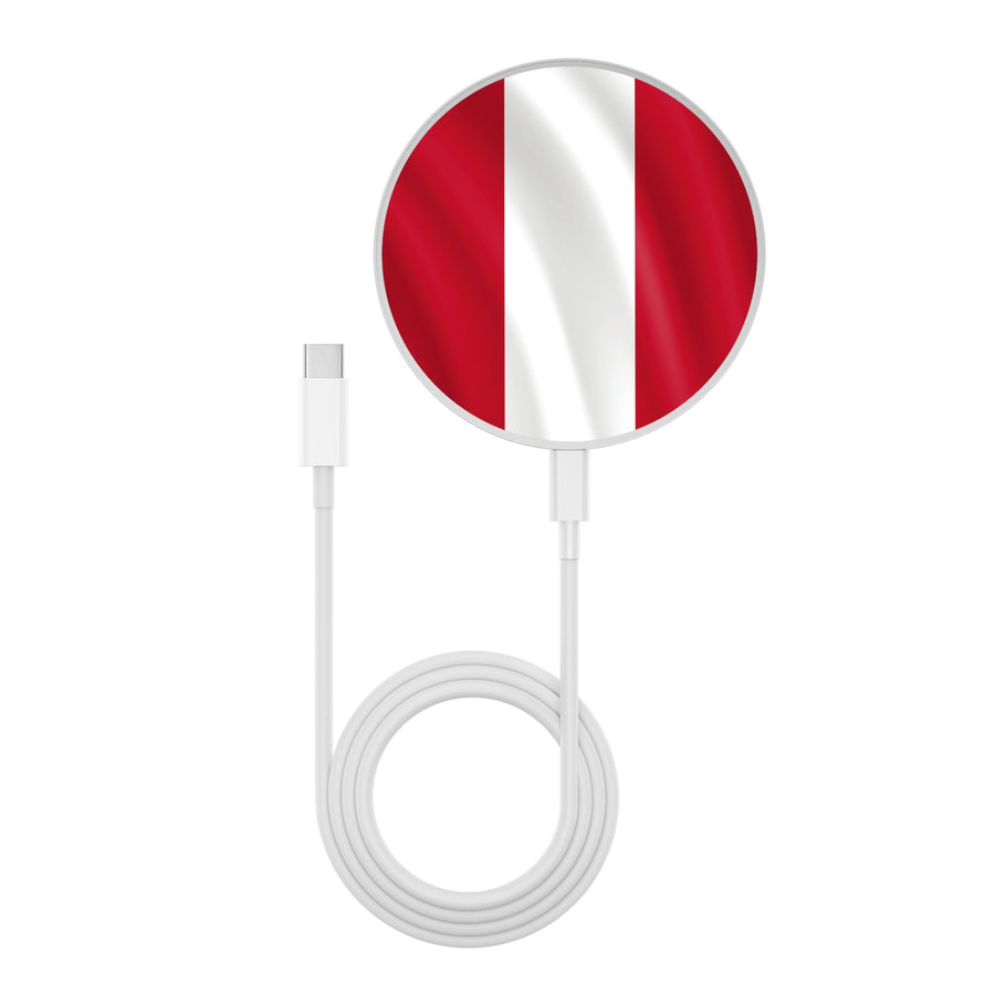MyBat Design Lab Series Wireless Charging Pad - Silver - Austria Flag - MCGWIRC22SL-141-3.jpg