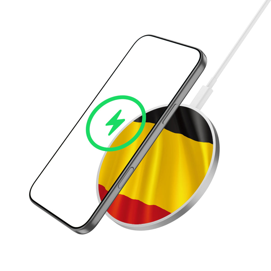 MyBat Design Lab Series Wireless Charging Pad - Silver - Belgium Flag - MCGWIRC22SL-142-2.jpg