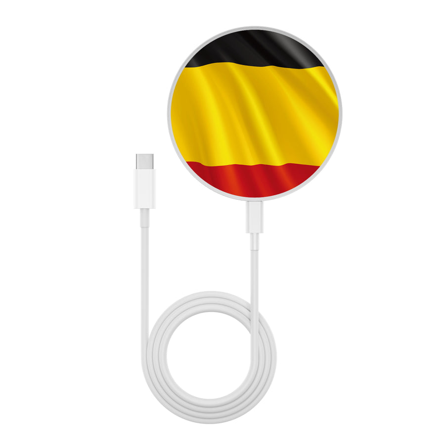 MyBat Design Lab Series Wireless Charging Pad - Silver - Belgium Flag - MCGWIRC22SL-142-3.jpg