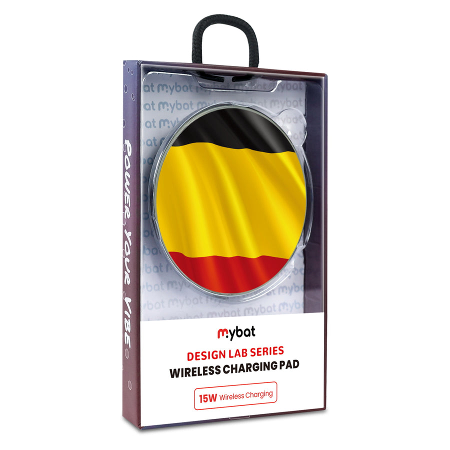 MyBat Design Lab Series Wireless Charging Pad - Silver - Belgium Flag - MCGWIRC22SL-142-9.jpg