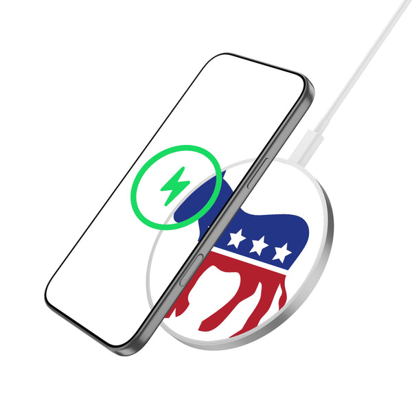 MyBat Design Lab Series Wireless Charging Pad - Silver - Democratic Party - MCGWIRC22SL-195-2.jpg