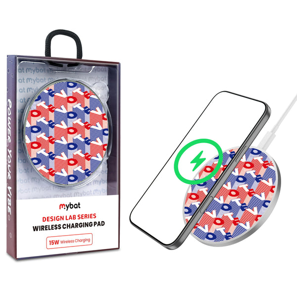 MyBat Design Lab Series Wireless Charging Pad - Silver - Rock the Vote - MCGWIRC22SL-210-1.jpg